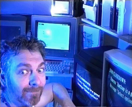 picture of Chris, creator of ABC accounts and payroll, back in the day... 